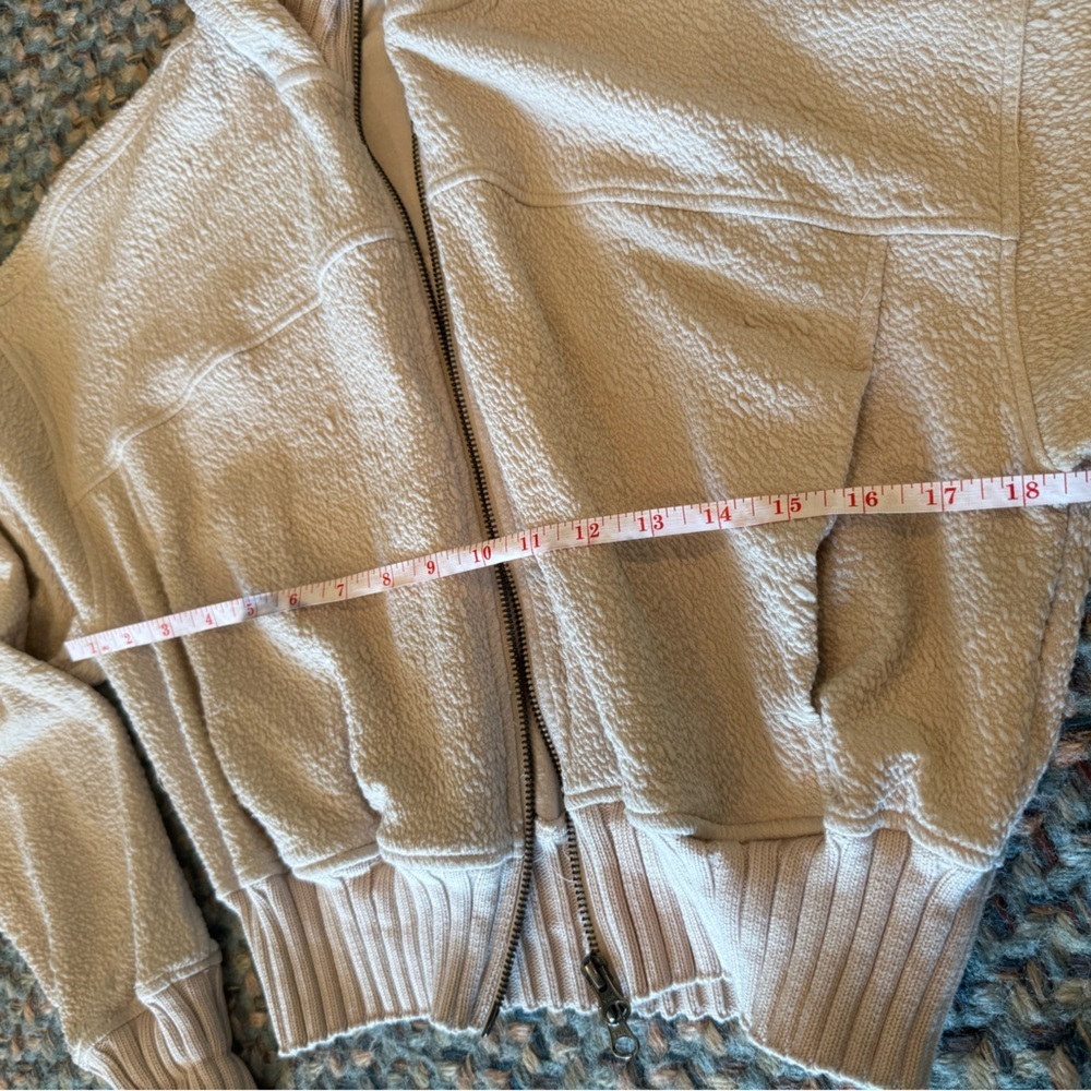 Anthropologie Sundays Cream Track Suit sz M - Picture 8 of 15